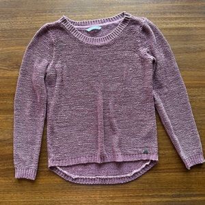 ⚡️ 5/$10 ONLY Crew Neck Mauve Knitted Sweater Small